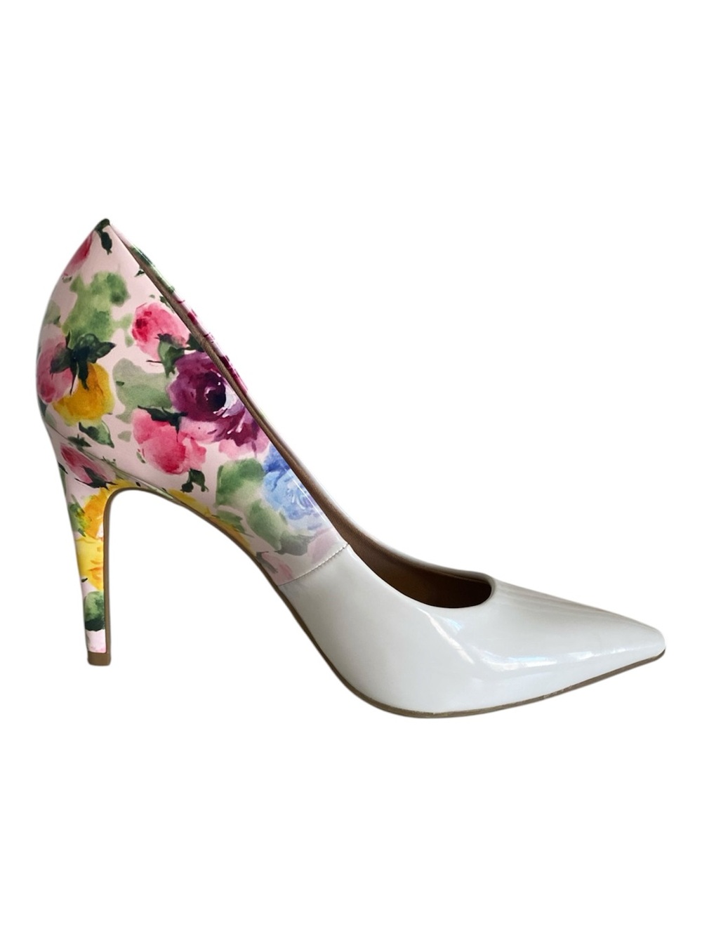 Christian Siriano Habit Floral Pointed Toe Stiletto Heels Women’s 7.5 - Picture 5 of 14